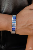 Paparazzi "Practiced Poise" Blue Fashion Fix Bracelet Paparazzi Jewelry