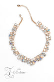 Paparazzi "Enchanting" Gold 2023 Zi Collection Necklace & Earring Set Paparazzi Jewelry