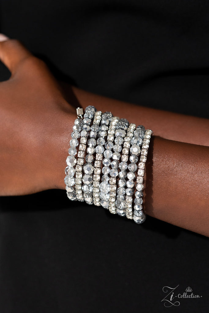 Paparazzi "Ready for More" Silver 2023 Zi Collection Bracelet