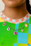 Paparazzi "Colorblock Craze" Multi Fashion Fix Necklace & Earring Set Paparazzi Jewelry