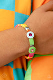 Paparazzi "Colorblock Cameo" Multi Fashion Fix Bracelet Paparazzi Jewelry