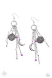 Paparazzi "Esteemed Explorer" Purple Fashion Fix Earrings Paparazzi Jewelry