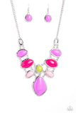 Paparazzi "Dreamily Decked Out" Multi Necklace & Earring Set Paparazzi Jewelry