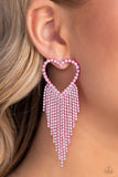 Paparazzi "Sumptuous Sweethearts" Pink Post Earrings Paparazzi Jewelry