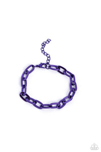 Paparazzi "Energetic Encore" Purple Bracelet Paparazzi Jewelry