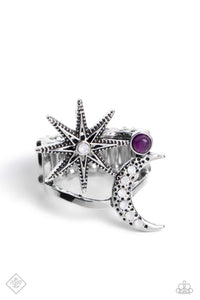 Paparazzi "Stellar Seeker" Purple Fashion Fix Ring Paparazzi Jewelry