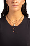 Paparazzi "Lunar Landslide" Copper Necklace & Earring Set Paparazzi Jewelry