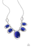 Paparazzi "A BEAM Come True" Blue Necklace & Earring Set Paparazzi Jewelry
