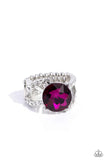 Paparazzi "Scintillating Swirl" Pink Ring Paparazzi Jewelry