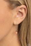 Paparazzi "Looking for DOUBLE" Orange Necklace & Earring Set Paparazzi Jewelry