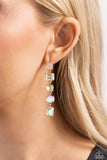 Paparazzi "Sophisticated Stack" Gold Post Earrings Paparazzi Jewelry