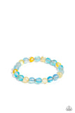 Paparazzi "Clear Craze" Blue Bracelet Paparazzi Jewelry