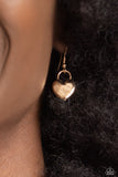 Paparazzi "Locked Down" Black Necklace & Earring Set Paparazzi Jewelry