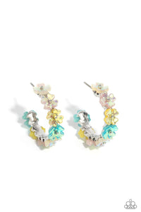 Paparazzi "Floral Focus" Multi Post Earrings Paparazzi Jewelry