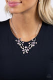 Paparazzi "Gardening Group" Pink Necklace & Earring Set Paparazzi Jewelry