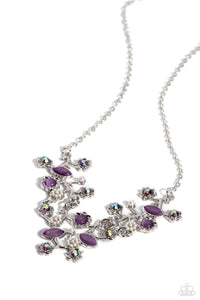 Paparazzi "Gardening Group" Purple Necklace & Earring Set Paparazzi Jewelry