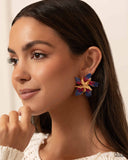 Paparazzi "Warped Wallflower" Multi Post Earrings Paparazzi Jewelry