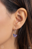 Paparazzi "Majestic Metamorphosis" Blue Choker Necklace & Earring Set Paparazzi Jewelry