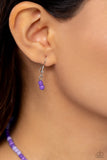 Paparazzi "Pearly Possession" Purple Necklace & Earring Set Paparazzi Jewelry