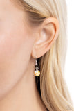 Paparazzi "KNOT Over Yet" Yellow Necklace & Earring Set Paparazzi Jewelry