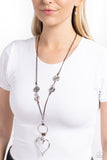 Paparazzi "KNOT Over Yet" Purple Necklace & Earring Set Paparazzi Jewelry