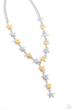 Paparazzi "Reach for the Stars" Multi Necklace & Earring Set Paparazzi Jewelry