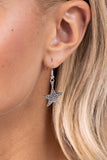 Paparazzi "Reach for the Stars" Silver Necklace & Earring Set Paparazzi Jewelry