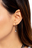 Paparazzi "Ardent Affection" Black Necklace & Earring Set Paparazzi Jewelry