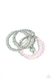 Paparazzi "Heart-struck Haute" Pink Bracelet Paparazzi Jewelry