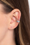 Paparazzi "Never Look STACK" Silver Ear Cuff Post Earrings Paparazzi Jewelry