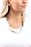 Paparazzi "Soothing Stones" Multi Necklace & Earring Set Paparazzi Jewelry