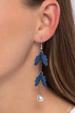 Paparazzi "Edwardian Era" Blue Earrings Paparazzi Jewelry