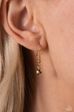 Paparazzi "Tempting Tassel" Gold Necklace & Earring Set Paparazzi Jewelry