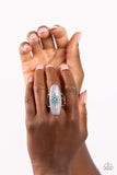 Paparazzi "Ethereal Effort" Silver Ring Paparazzi Jewelry