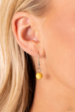 Paparazzi "Growing Garland" Yellow Necklace & Earring Set Paparazzi Jewelry