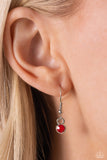 Paparazzi "Loving Landmark" Red Necklace & Earring Set Paparazzi Jewelry