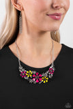Paparazzi "Blooming Practice" Pink Necklace & Earring Set Paparazzi Jewelry