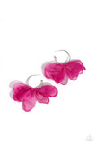 Paparazzi "Chiffon Class" Pink Earrings Paparazzi Jewelry