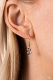Paparazzi "Seize the Smolder" Blue Necklace & Earring Set Paparazzi Jewelry