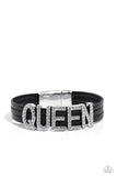 Paparazzi "Queen of My Life" Black Wrap Bracelet Paparazzi Jewelry