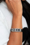 Paparazzi "Queen of My Life" Black Wrap Bracelet Paparazzi Jewelry