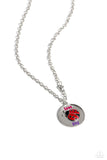 Paparazzi "Lively Love Bug" Pink Necklace & Earring Set Paparazzi Jewelry