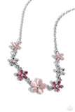 Paparazzi "Spring Showcase" Pink Necklace & Earring Set Paparazzi Jewelry