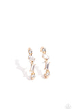 Paparazzi "Sliding Shimmer" Gold Post Earrings Paparazzi Jewelry