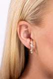 Paparazzi "Sliding Shimmer" Gold Post Earrings Paparazzi Jewelry