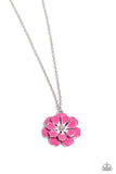 Paparazzi "Beyond Blooming" Pink Necklace & Earring Set Paparazzi Jewelry