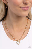 Paparazzi "Flashy Fairy Tale" Orange Necklace & Earring Set Paparazzi Jewelry