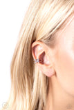 Paparazzi "Soaring Sideways" Pink Ear Cuff Post Earrings Paparazzi Jewelry