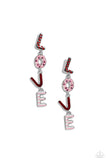 Paparazzi "Admirable Assortment" Red Post Earrings Paparazzi Jewelry