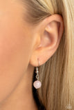 Paparazzi "Tilted Trailblazer" Pink Necklace & Earring Set Paparazzi Jewelry